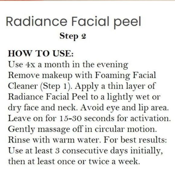 Quench Micro Water Complex Step 2 Radiance Facial Peel 1.7 fl oz Renew Skin - Picture 4 of 4